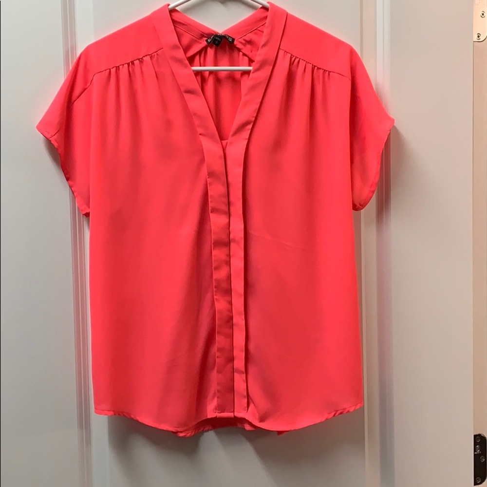 Express hot pink blouse